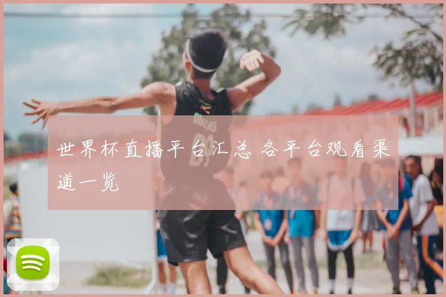 世界杯直播平台汇总 各平台观看渠道一览