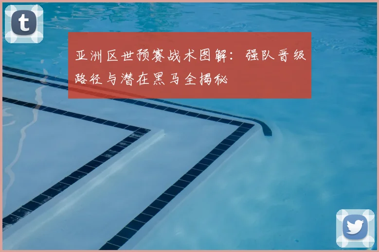 亚洲区世预赛战术图解：强队晋级路径与潜在黑马全揭秘